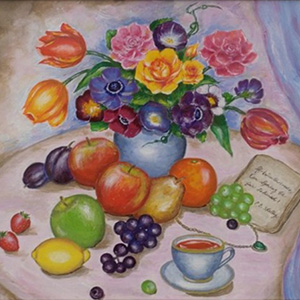 「春遠からじ」F10号